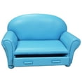 thumbnail image 4 of Gift Mark Child's Upholstered Chaise Lounge w/ Drawer-Color:Black, 4 of 4