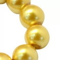 thumbnail image 3 of U8MO 105pcs/Strd 8~9mm Baking Painted Pearlized Glass Pearl Round Beads Loose Spacer-Gold*3, 3 of 4