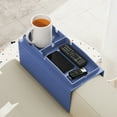 thumbnail image 1 of Sofa Cup Shelf Tray For Drinks Coffee Silicone Sofa Coaster Armrest Table Multi Functional Storage Box For Sofas, 1 of 6