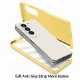 thumbnail image 6 of Allytechgroup Galaxy Z Fold 6 Case with Screen Protector, Slim Fit Full Body Shockproof Anti-Scratch Anti-Fingerprint Bumper Drop Proof Phone Case Cover for Samsung Galaxy Z Fold 6, Yellow, 6 of 6