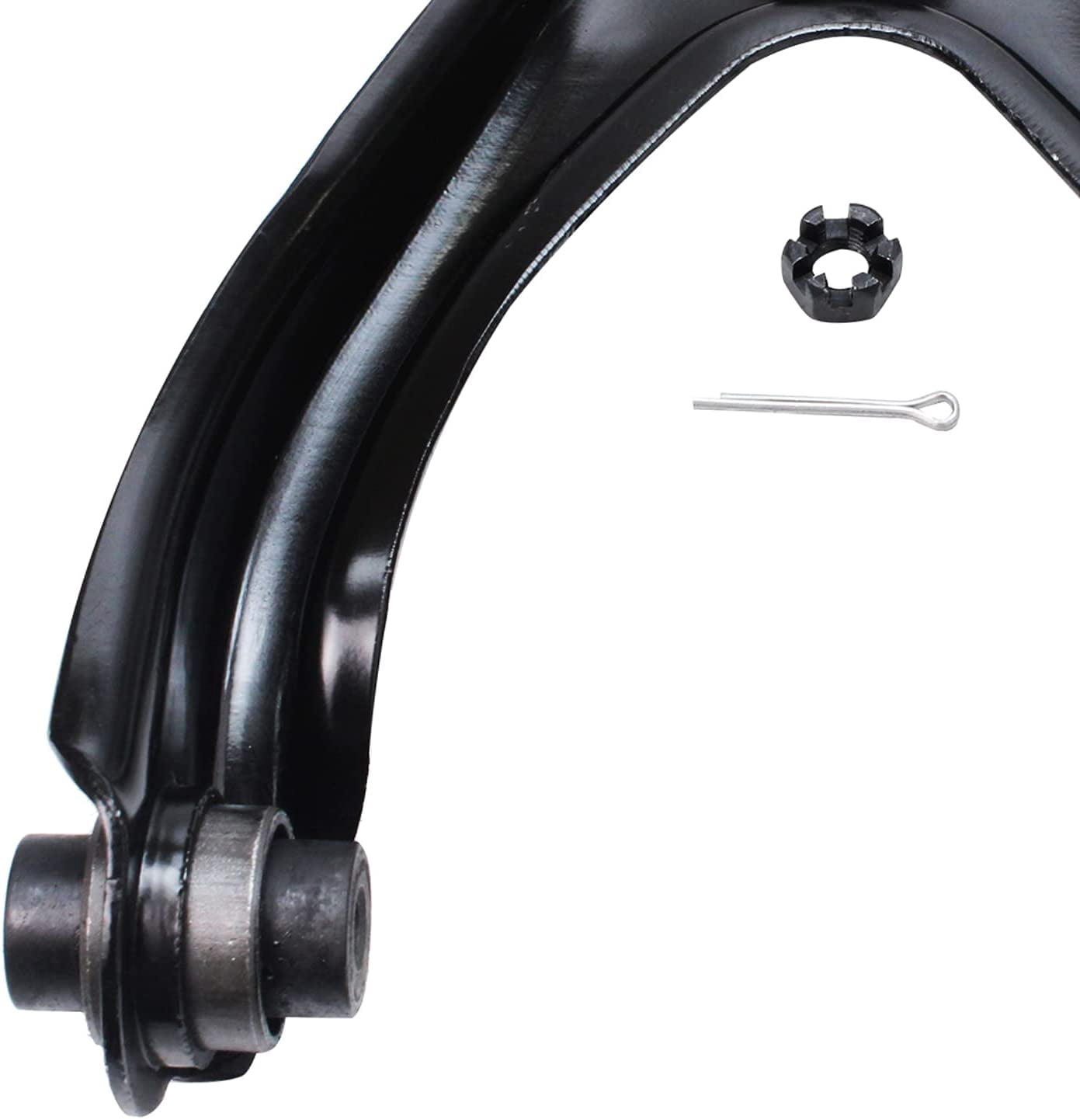 Detroit Axle - Front Upper Right Control Arm w/Ball Joint for 1997-2001 Honda CR-V 1998 1999 2000 Complete Control Arm Pre-Assembled with Bushings, Mounts & Ball Joints CRV Replacement