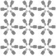 thumbnail image 1 of HEALEEP 200Pcs Shelf Clips for Wood Shelving Simple Design Replacement Furniture Support, 1 of 8