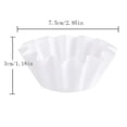thumbnail image 2 of ACDANC 2026 New Paper Regular Wax Melts Warmer Liners,White,50 Counts, for Wax Warmers, Candle Holders, Home Fragrance, Wax Melting, Mess-Free Use, Scented Oils, Home Ambiance, 2 of 7