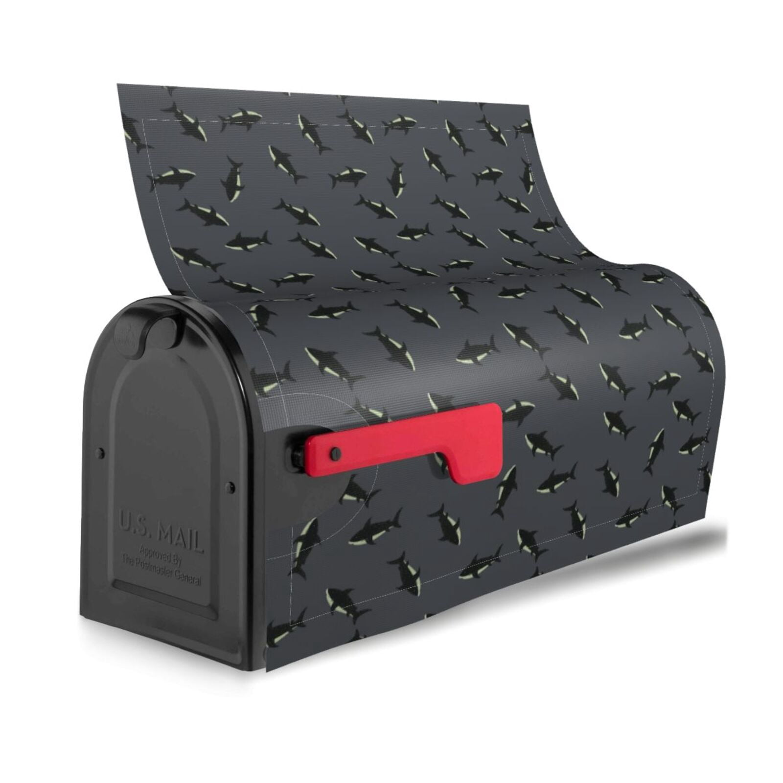 Kdxio Magnetic Mailbox Cover 21x18 in Mailbox Cover Outdoor Decoration Holiday Mailbox Covers for Home Garden Yard-21x18 in