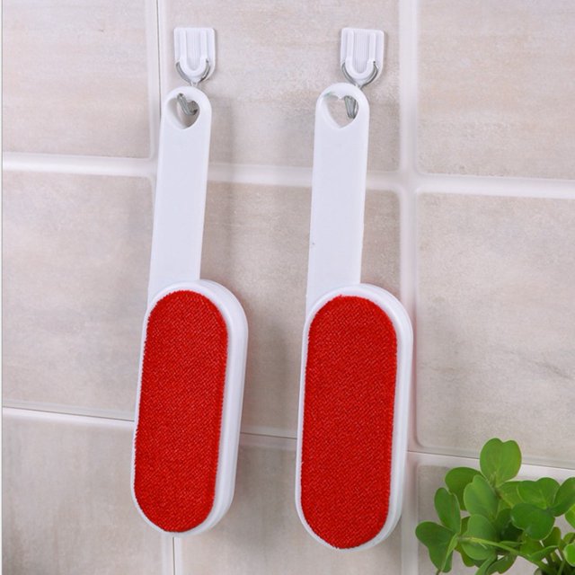 Cepillo electrostático para polvo, 1 pieza, cepillo para polvo de ropa, cepillo doble para polvo, cepillo para polvo de ropa, mayor durabilidad