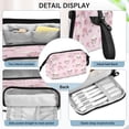 thumbnail image 4 of Nylon Fish Mouth Pencil Case with Large Capacity Zipper Pencil Pouch Rose Skulls and Roses Pattern Pencil Bag Organizers, 4 of 7