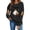 Black Sweatshirts, variant on Jsaierl Women's Halloween Sweatshirts Spooky Ghost Graphic Pullovers Fall Holiday Round Neck Long Sleeve Sweater Tops Halloween Costumes, Sizes S-2XL