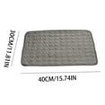 thumbnail image 3 of Darzheoy Pet Cooling Mat for Dogs Cats, Ice Silk Dog Cooling Mats, Dog Cooling Pads, Portable & Washable Pet Cooling Blanket for Kennel/Sofa/Bed/Floor/Car Seats, 3 of 5