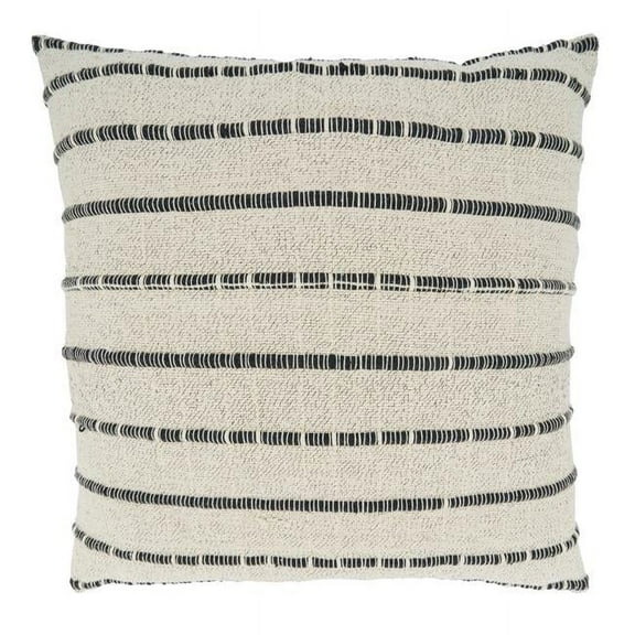 Saro Lifestyle Corded Throw Pillow Cover