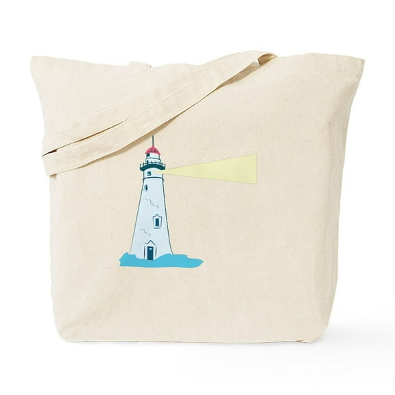 CafePress - Lighthouse Tote Bag - Unisex Canvas Tote Bag, Beige, 1-Piece