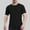Black(New), variant on PNTUTB Men's Summer Fashion Comfortable Short Sleeve Shirt Solid Color Crew Neck Basic Style Fashion Sports Top
