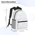 thumbnail image 4 of Lsque Household Appliances Classic Casual Backpack - Large Capacity Water-Resistant Backpack for School, Work, Travel, and Outdoor Activities, 4 of 8