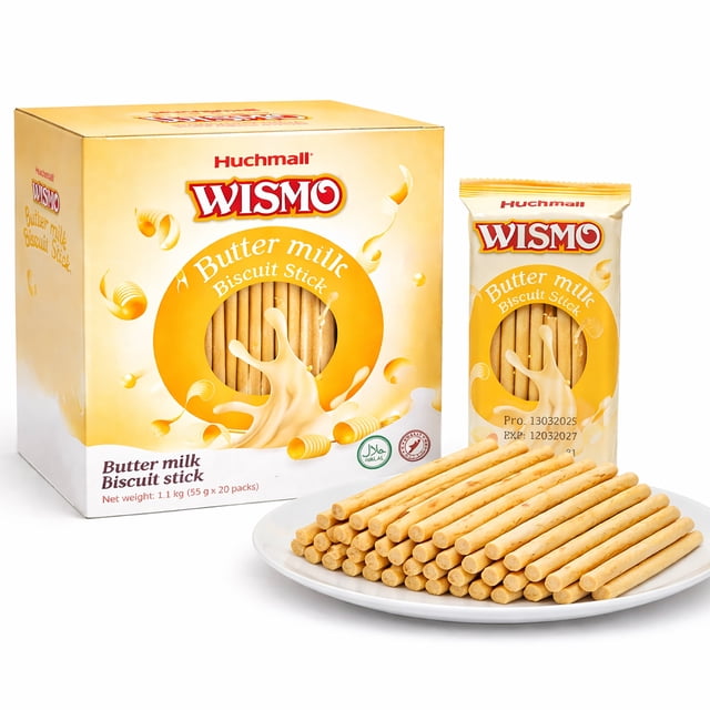 Wismo Buttermilk Stick Biscuit 55g x20