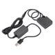 thumbnail image 4 of Adaptador de corriente con acoplador de CC y batería ficticia NP‑W126 con cable de unidad USB para Fujifilm XT2 XT3 XT20 XH1 XT20 X100F, 4 of 15