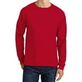thumbnail image 5 of Hanes Essential Tee Shirt Long Sleeve Cotton, Sizes S-3XL, 5 of 5