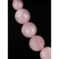 thumbnail image 4 of Wet Seal Light Pink Graduated Lucite Marbled Beaded Close-Fitting Choker Necklace 16" Ladies Adult Female Women, 4 of 4
