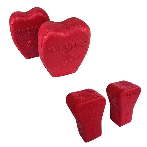 No Bull Bullhorn Ladder Stabilizers & Bumpers Combo – Heavy-Duty Non-Skid Ladder Protection Kit