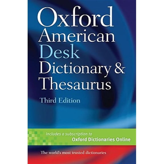 Pre-Owned Oxford American Desk Dictionary and Thesaurus (Hardcover) 0199739277 9780199739271