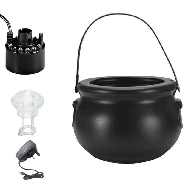 Halloween 12 LED Lights Spray Sprayer Decoration Witch Pot Sprayer Pond