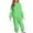 Green, variant on Tdoqot Girls Halloween Outfits Set- Cute Fashion Long Sleeve Loose Kids Clothes Sweatpants and Sweatshirt Black Size 2-12 Years