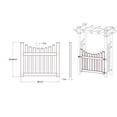 thumbnail image 5 of Vita Nantucket Legacy Arbor with Gate, 5 of 5