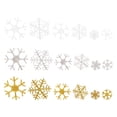 thumbnail image 1 of Snowflake Patches for Decoration Assorted Colors Fabric Material Great for Clothes Applique 18 Pieces, 1 of 9