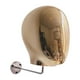 thumbnail image 1 of Cabeza de maniquí para colgar en la pared, soporte para exhibición de pelucas, sombrero de cabeza de maniquí desmontable Oro, 1 of 8
