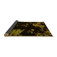 thumbnail image 2 of Ahgly Company Indoor Rectangle Abstract Yellow Modern Area Rugs, 2' x 5', 2 of 4