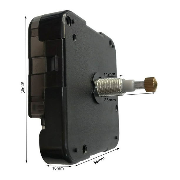 KDJ 12888 Quartz DIY Wall Clock Movement Mechanism Battery Operated DIY Repair Parts Replacement DIY Wall Clock Repair Parts Replacement Shaft Lengths 23mm (0.9 inch)