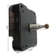thumbnail image 1 of KDJ 12888 Quartz DIY Wall Clock Movement Mechanism Battery Operated DIY Repair Parts Replacement DIY Wall Clock Repair Parts Replacement Shaft Lengths 23mm (0.9 inch), 1 of 9