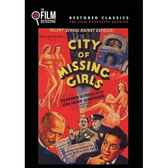 City of Missing Girls (DVD), Film Detective, Mystery & Suspense