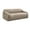Tan, variant on Roundhill Furniture Adell Polar Bear Faux Fur Upholstered Sofa, Ivory White