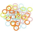 thumbnail image 4 of 100pcs Stitch Maker Ring Knitting Crochet Plastic Locking Ring Knitting Assistant Tool, Small, 4 of 8