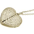 thumbnail image 3 of Heart Locket Necklace Personalized Photo Necklace Heart Shaped Charm Necklace, 3 of 3