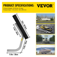 thumbnail image 6 of Vevor CTCDGZYCDKC18JLBQV0 24 in. One Pair Trailer Pontoon Bunk Board Boat Trailer Guide, 6 of 27