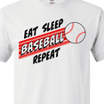 thumbnail image 4 of Inktastic Eat, Sleep, Baseball, Repeat T-Shirt, 4 of 5