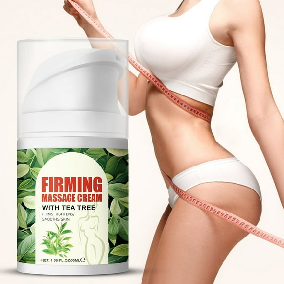 Cellulite Massage Skin Firming Lotion Moisturizer Body and Neck Lifting Tightening Natural Massage Body with Tea Oil for Loose Skin