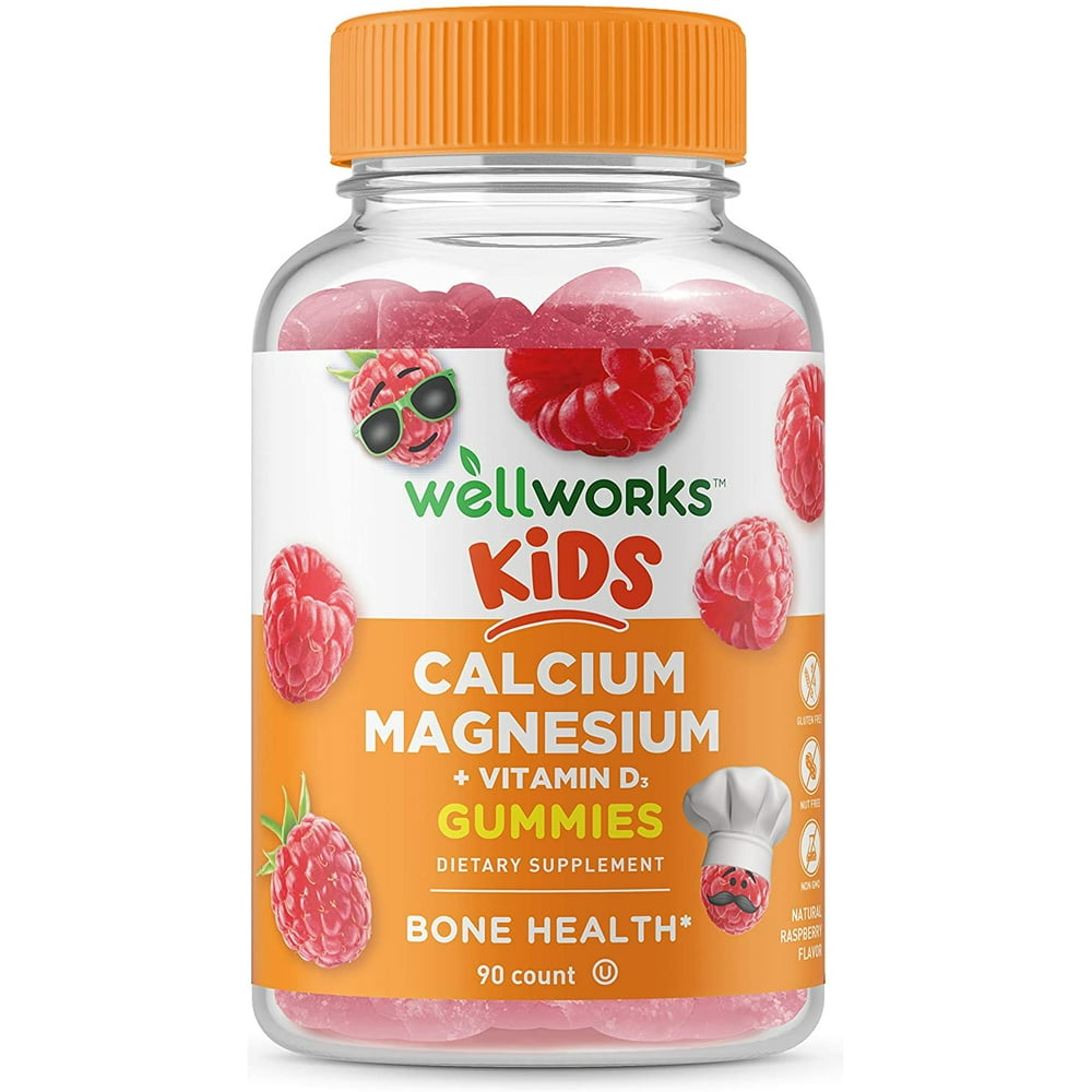 Lifeable Calcium Magnesium and Vitamin D 90 Gummies
