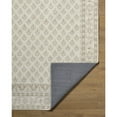 thumbnail image 3 of Livabliss x Nabela Noor Home Shanti Vintage Border Area Rug,5'3" x 7',Grey, 3 of 13