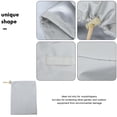 thumbnail image 3 of SKISUNO Protector Impermeable Para Woodchipper En Tela Oxford Beige Con Ligero Y Plegable, 3 of 8