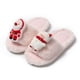 thumbnail image 2 of Pantufla Zapatillas estampadas navideñas Zapatos casuales con forro polar Zapatillas cómodas con suela de goma Likrtyny Tenis De Mujer Tenis De Hombre, 2 of 7