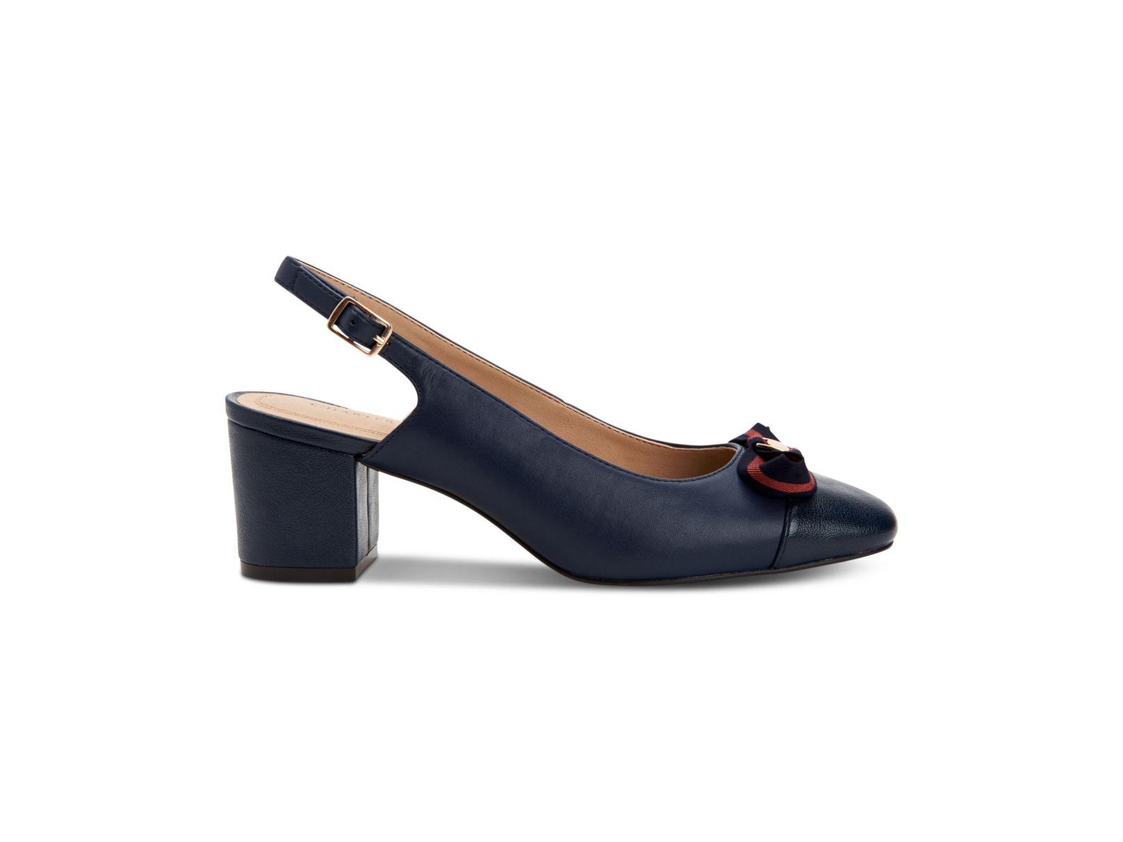the square toe slingback