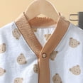 thumbnail image 4 of CAUYDY 5-6T 7-8Y 9-10Y Kid Pajamas Girl Clothing for Children Long Sleeve Shirt Elastic Pants 2Pcs Cute Fall Winter Set Girls Outfits Sizes 7-8 Years,Brown, 4 of 4