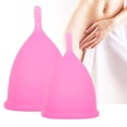 thumbnail image 4 of Copa Menstrual A Prueba De Fugas Copa Menstrual Reutilizable A Prueba De Fugas Copa Menstrual De Silicona Almohadilla De Tampón Herramienta Menstrual Femenina Alternativa Pink1pc ANGGREK Otros, 4 of 8