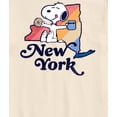 thumbnail image 3 of Peanuts - New York Snoopy - Men's Short Sleeve Graphic T-Shirt, 3 of 6