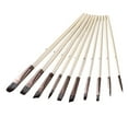 thumbnail image 3 of 10 unids/pack de cabellero de Nylon cepillo acrílico acuarela pintura pinceles para artistas principiantes Amateur perfecl Cepillo de pintura artista, 3 of 8