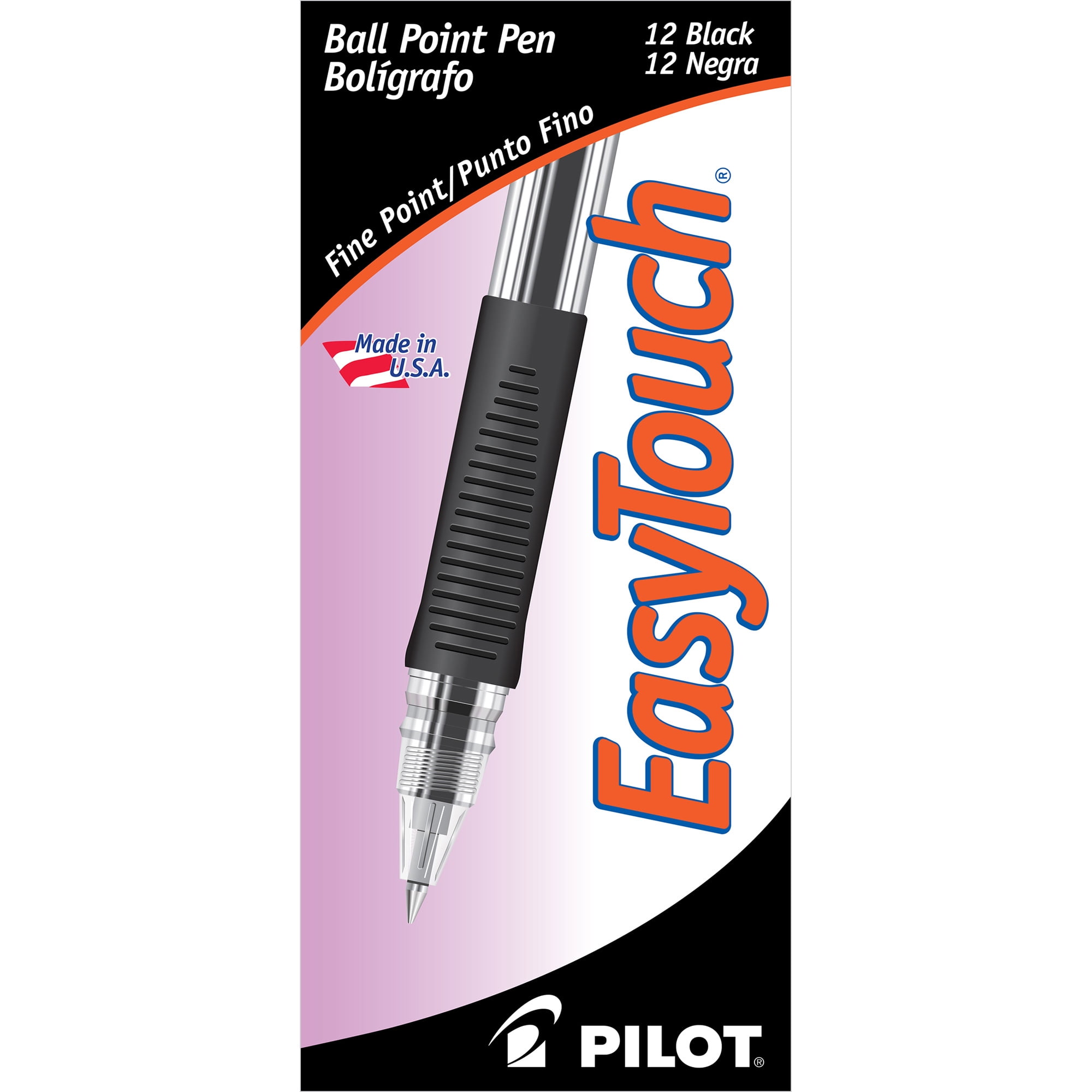 Pilot EasyTouch Ballpoint Pens Fine Pen Point - 0.7 mm Pen Point