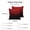 Red, variant on Burnt Orange Black Ombre Outdoor Pillow Covers 24x24 Inch Throw Pillow Covers Set of 2 Waterproof Decorative Pillow Cases Modern Abstract Striped Gradient Cushion Covers for Patio Furniture Garden