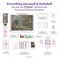 thumbnail image 3 of Kit de pintura con diamantes DIAMOND ART CLUB Garden of Grace, 3 of 6