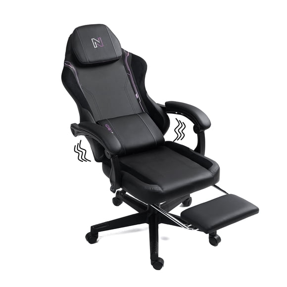 Silla Gamer Ergonomica Nenotech Reclinable Plus Morada